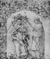 Baldung Grien, Hans: Mondsichelmadonna, von zwei Engeln gekrnt, mit Hl. Lorenz, Fragment