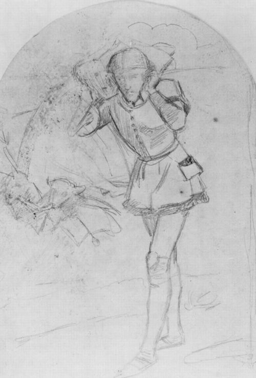 Millais, Sir John Everett: Ferdinand wird von Ariel angelockt