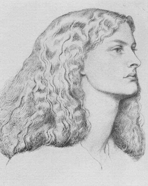 Rossetti, Dante Gabriel: Portrt der Annie Miller