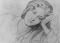 Rossetti, Dante Gabriel: Porträt der Ruth Herbert