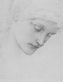 Burne-Jones, Sir Edward: Kopfstudie