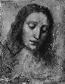 Leonardo da Vinci: Kopf Christis, Fragment, Kopfstudie zum »Abendmahl«