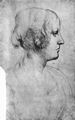 Leonardo da Vinci: Kopf eines Mädchens