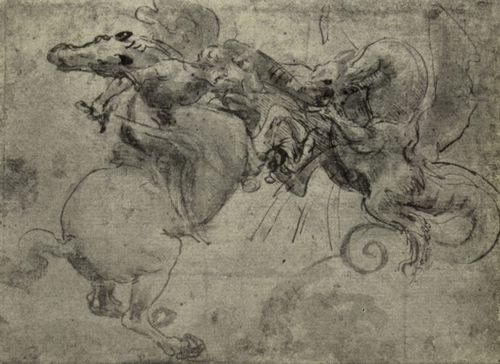 Leonardo da Vinci: Drachenkampf