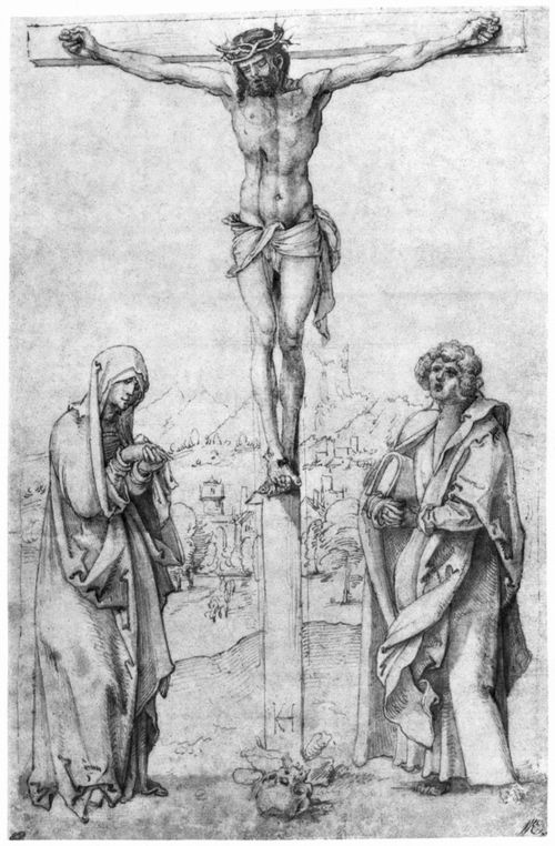 Kulmbach, Hans Süß von: Christus am Kreuz mit Maria und Johannes