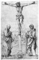 Kulmbach, Hans S von: Christus am Kreuz mit Maria und Johannes