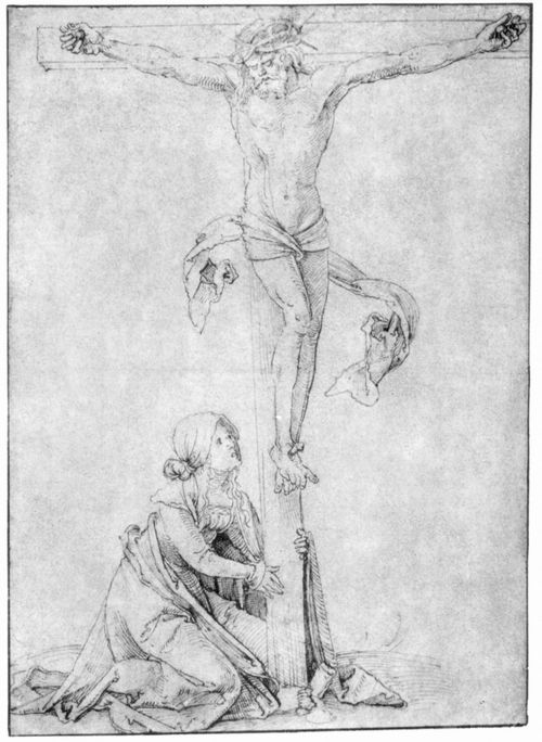 Kulmbach, Hans Süß von: Christus am Kreuz mit Magdalena