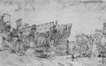 Terborch d. Ä., Gerard: Tiber mit Ponte Rotto in Rom