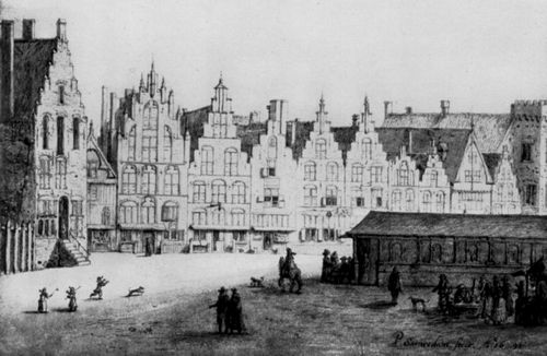 Saenredam, Pieter Janszoon: Der Marktplatz von Haarlem