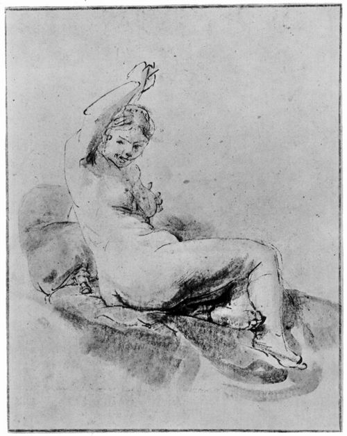 Rembrandt Harmensz. van Rijn: Weiblicher Akt