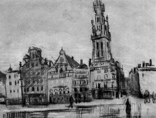 Gogh, Vincent Willem van: Der Groote Markt zu Antwerpen