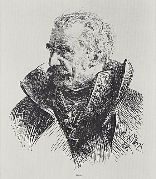 Menzel, Adolf Friedrich Erdmann von: Gebhard Leberecht von Blcher
