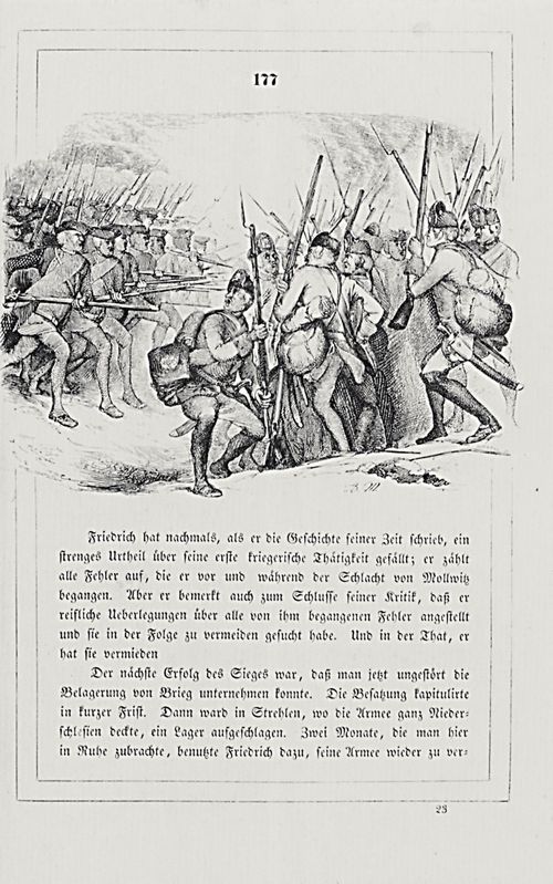Menzel, Adolf Friedrich Erdmann von: Illustration zu Franz Kuglers »Geschichte Friedrichs des Groen«