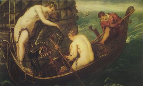 Tintoretto, Jacopo: Rettung der Arsino