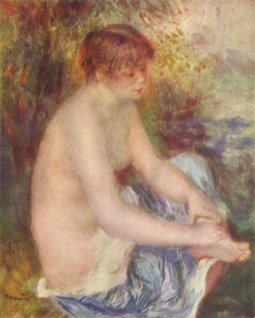 Renoir, Pierre-Auguste: Kleiner Akt in Blau