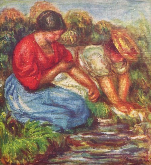 Renoir, Pierre-Auguste: Wscherinnen