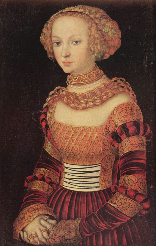 Cranach d. ., Lucas: Portrt einer jungen Dame