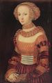 Cranach d. Ä., Lucas: Porträt einer jungen Dame