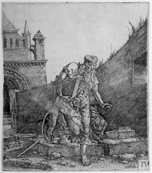Altdorfer, Albrecht: Der Hl. Hieronymus an der Mauer