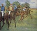 Degas, Edgar Germain Hilaire: Vor dem Rennen
