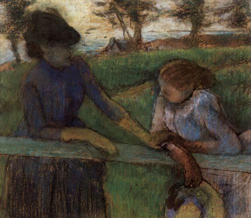 Degas, Edgar Germain Hilaire: Die Unterhaltung
