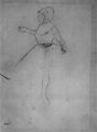 Degas, Edgar Germain Hilaire: Tänzerin mit ausgestreckten Armen