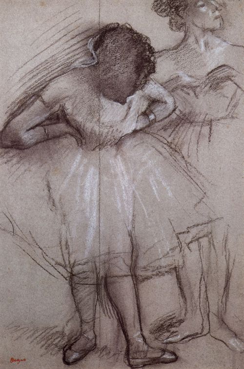 Degas, Edgar Germain Hilaire: Zwei Tnzerinnen