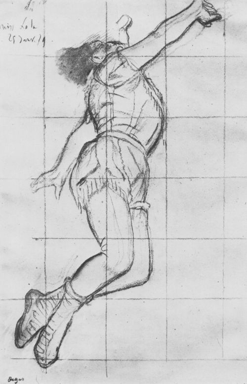 Degas, Edgar Germain Hilaire: Miss Lala im Zirkus Fernando