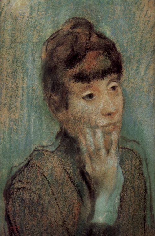 Degas, Edgar Germain Hilaire: Portrt einer Dame