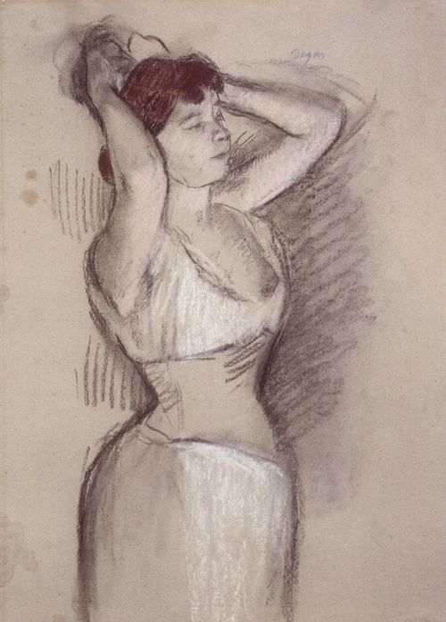 Degas, Edgar Germain Hilaire: Beim Frisieren