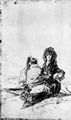 Goya y Lucientes, Francisco de: Madrid-Album : Maja und Mann mit Dreispitz