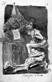 Goya y Lucientes, Francisco de: Madrid-Album : »Zum Flug bereite Hexen«