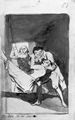 Goya y Lucientes, Francisco de: Madrid-Album : »Karikaturen, Heute ist sein Namenstag«