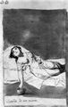 Goya y Lucientes, Francisco de: Madrid-Album : »Sie sehnt sich nach einem Geliebten«