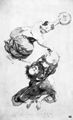 Goya y Lucientes, Francisco de: Unvollendetes Album : »Sie steigen fröhlich auf«