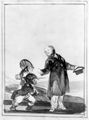 Goya y Lucientes, Francisco de: Schwarzrand-Album : »Beleidigungen mißachten«