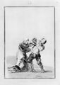 Goya y Lucientes, Francisco de: Schwarzrand-Album : »Nachher wirst du sehen«