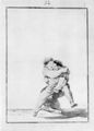 Goya y Lucientes, Francisco de: Schwarzrand-Album : »Sie sind wütend«