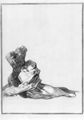 Goya y Lucientes, Francisco de: Schwarzrand-Album : »Resignation«