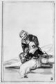 Goya y Lucientes, Francisco de: Schwarzrand-Album : »Hüte dich vor Ratschlägen«