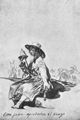 Goya y Lucientes, Francisco de: Tagebuch-Album : »Das arme Mädchen verliert keine Zeit«