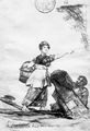 Goya y Lucientes, Francisco de: Tagebuch-Album : »Die Eierfrau«