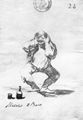 Goya y Lucientes, Francisco de: Tagebuch-Album : »Bacchantische Grimassen«