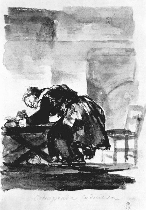 Goya y Lucientes, Francisco de: Tagebuch-Album : »Verkrppelt und gierig«