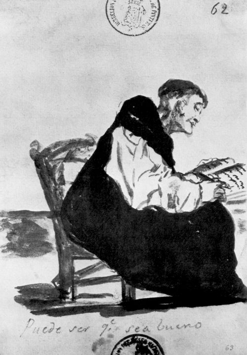 Goya y Lucientes, Francisco de: Tagebuch-Album : »Es kann sein, da er gut ist«