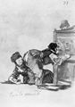 Goya y Lucientes, Francisco de: Tagebuch-Album : »Die ganze Welt«