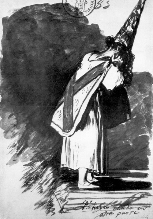 Goya y Lucientes, Francisco de: Tagebuch-Album : »Weill sie anderswo geboren wurde«