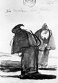 Goya y Lucientes, Francisco de: Tagebuch-Album : »Ohne Hemd sind sie glücklich«