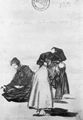 Goya y Lucientes, Francisco de: Tagebuch-Album : »Auch die ziehen sie aus«