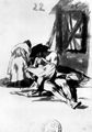 Goya y Lucientes, Francisco de: Sepia-Album : Armut